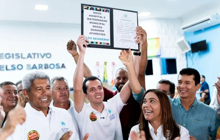 Convênio Inédito para a Saúde de São Desidério: Prefeito Tony Linhares e Governador Assinam Acordo