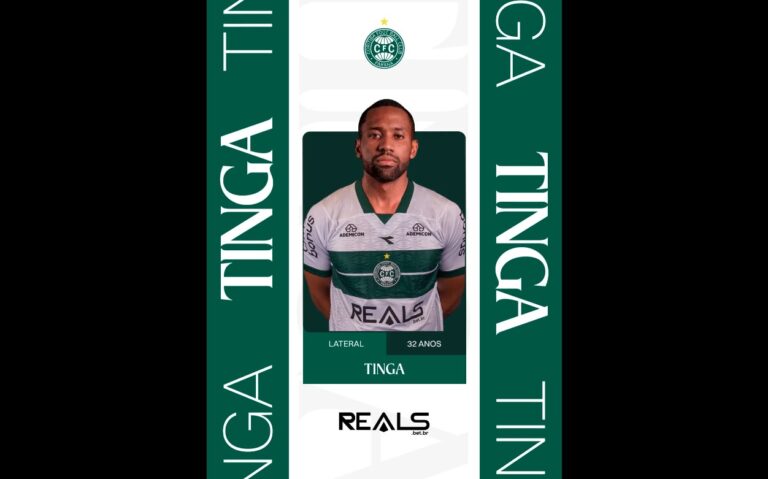 Coritiba Formaliza a Contratação do Lateral-Direito Tinga, Ex-Fortaleza