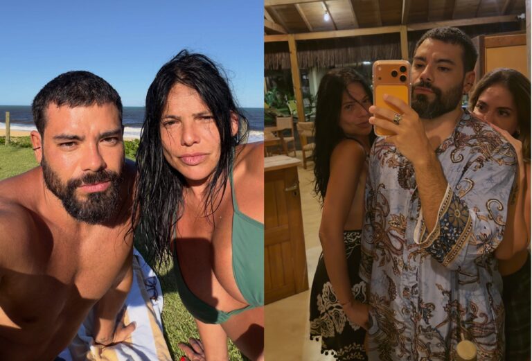 Namorado de Sandy Curte Férias em Caraíva com a Família