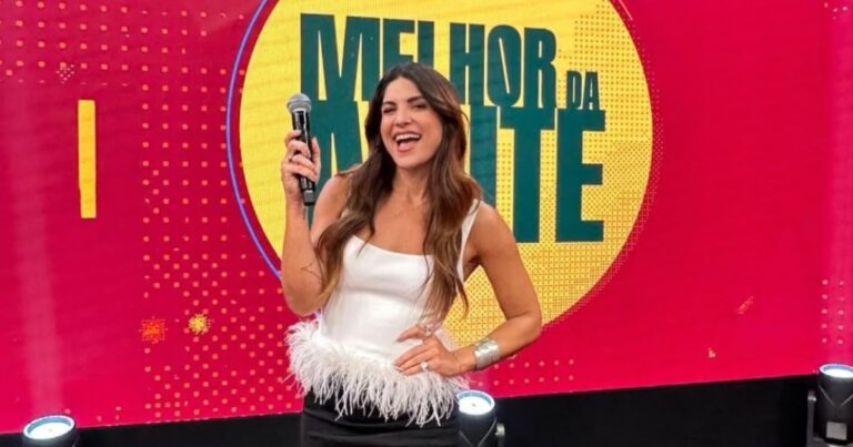 Pâmela Lucciola se destaca na TV e lidera Band Folia em 2026 com garra Pâmela Lucciola se destaca na TV e lidera Band Folia em 2026 com garra
