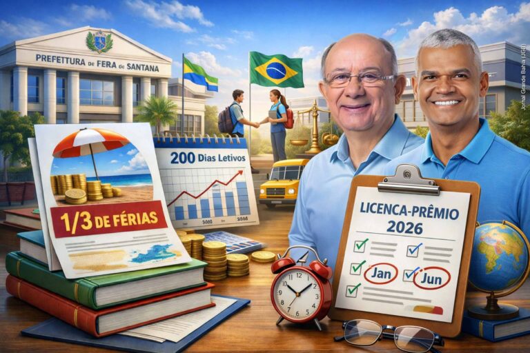Prefeito de Feira de Santana Confirma Pagamento de 1/3 de Férias a Professores e Revela Calendário d