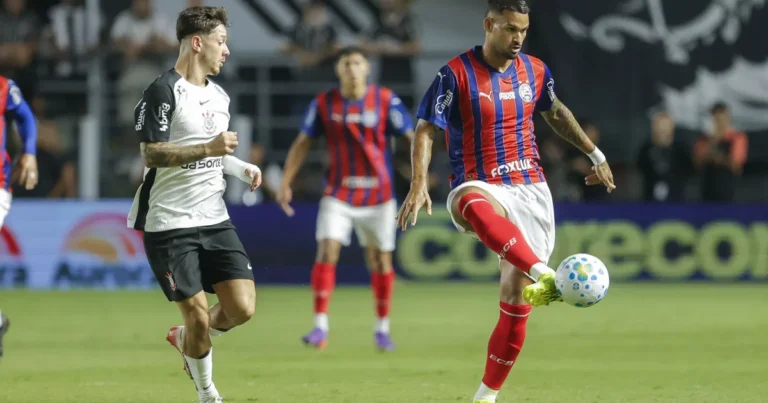 Bahia consegue vitória de virada sobre Corinthians na Vila Belmiro pelo Brasileirão