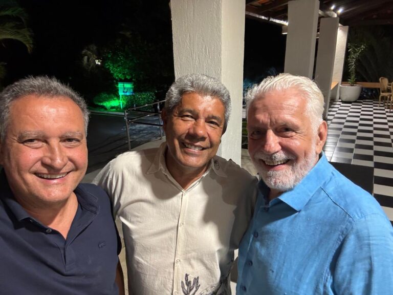 Chapa Puro-Sangue na Bahia? A Foto de Jerônimo, Rui e Wagner Agita os Bastidores Políticos