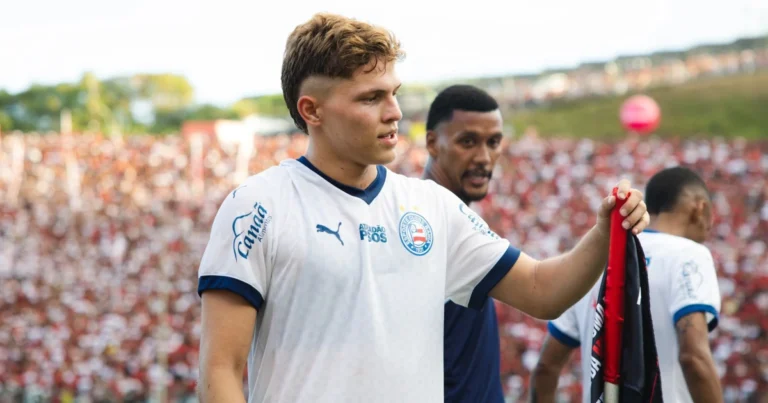 Haaland Parabeniza Jovem Atacante do Bahia Após Gol Decisivo no Clássico