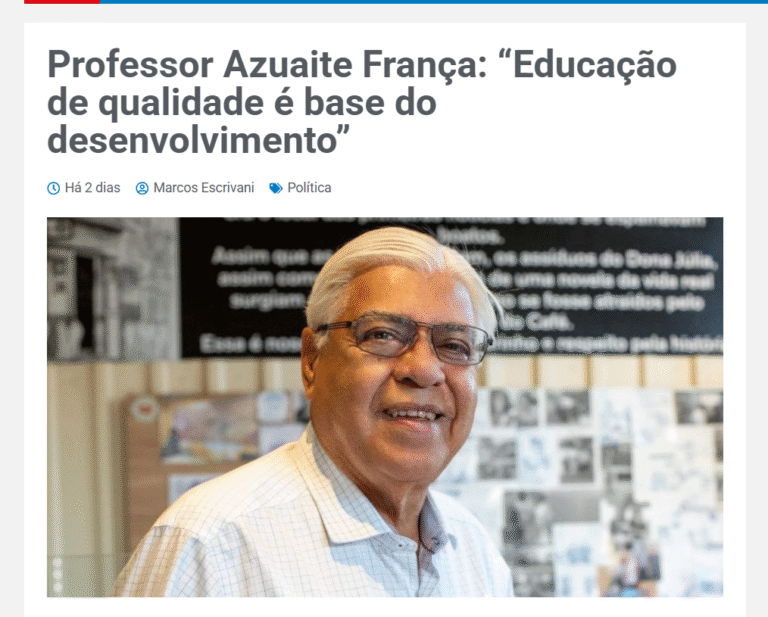 Impacto das Declarações do Vice-Presidente do CPP sobre Educação Impacto das Declarações do Vice-Presidente do CPP sobre Educação