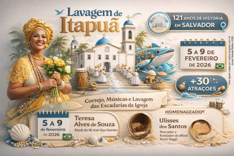 Lavagem de Itapuã: 121 Anos de Tradição e Cultura em Salvador Lavagem de Itapuã: 121 Anos de Tradição e Cultura em Salvador