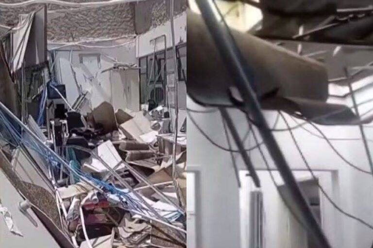 Ventania Destrói Unidade de Saúde em Jacobina: Estragos e Suspensão de Atendimentos