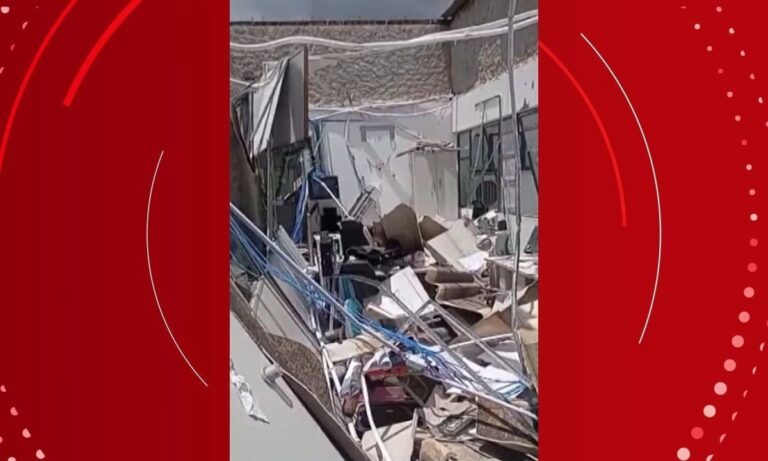 Ventania Devasta Unidade de Saúde em Jacobina, Bahia: Estragos e Preocupações Ventania Devasta Unidade de Saúde em Jacobina, Bahia: Estragos e Preocupações