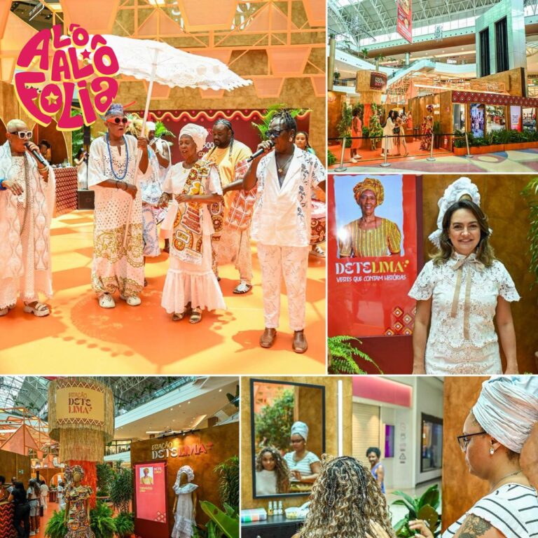 Carnaval em Salvador: Cortejo Afro Inaugura Espaço de Beleza e Abadás no Salvador Shopping