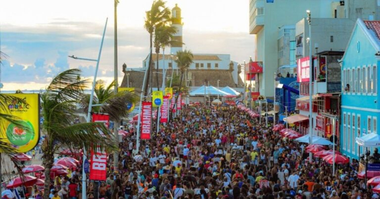 Crescimento de 43% nas Vendas de Passagens Aéreas para a Bahia no Carnaval de 2026