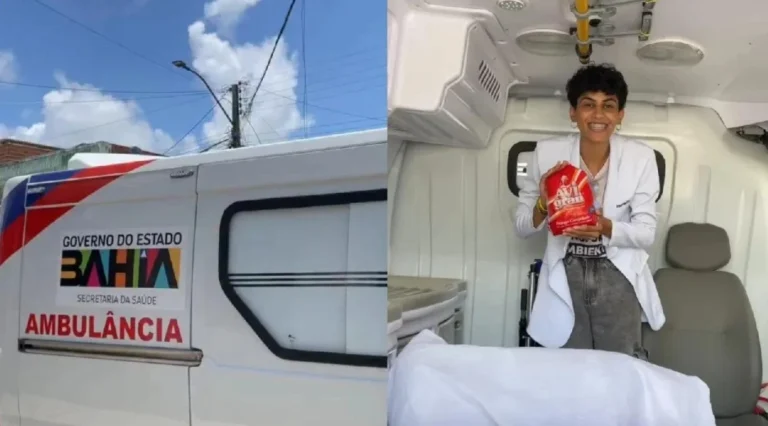 Denúncia de Uso Indevido de Ambulância do SUS para Propaganda na Bahia
