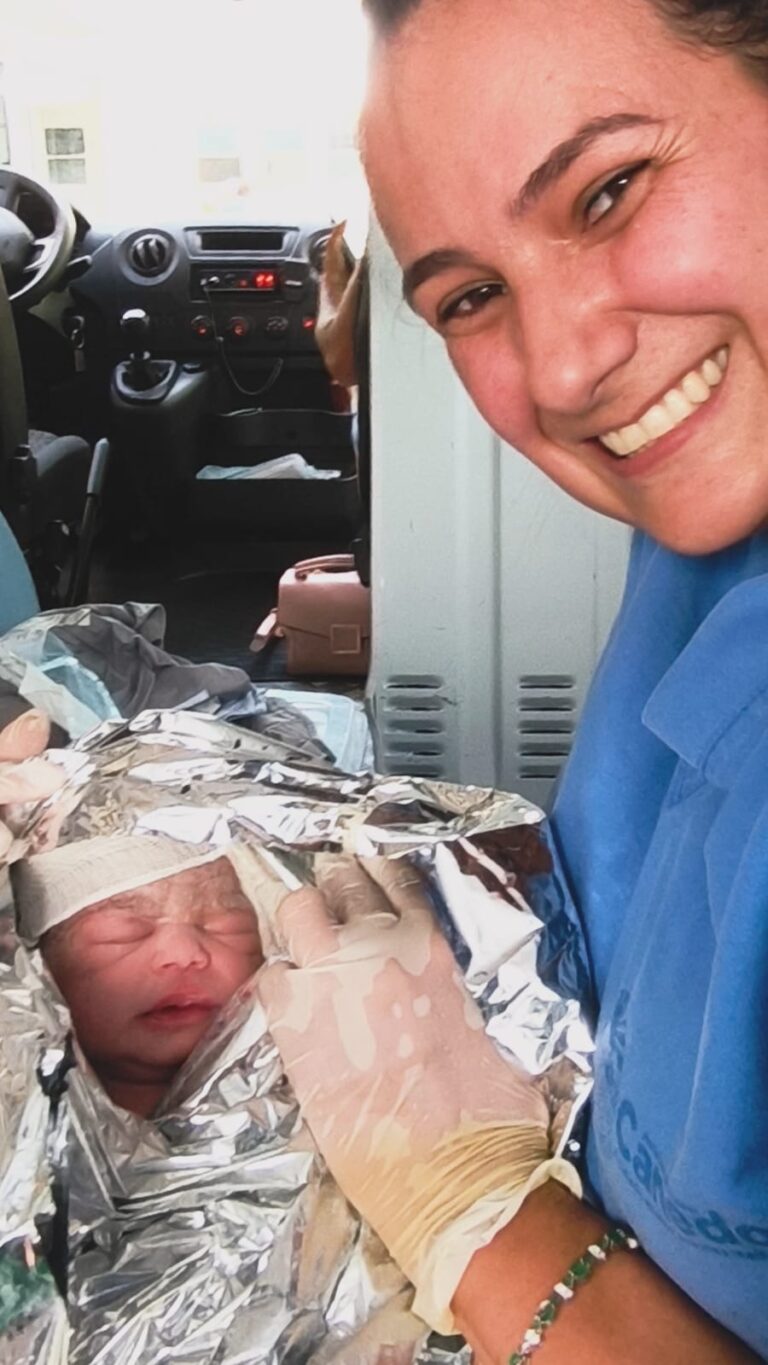 Parto Emergencial em Ambulância Marca Atendimento de Saúde em Senador Canedo