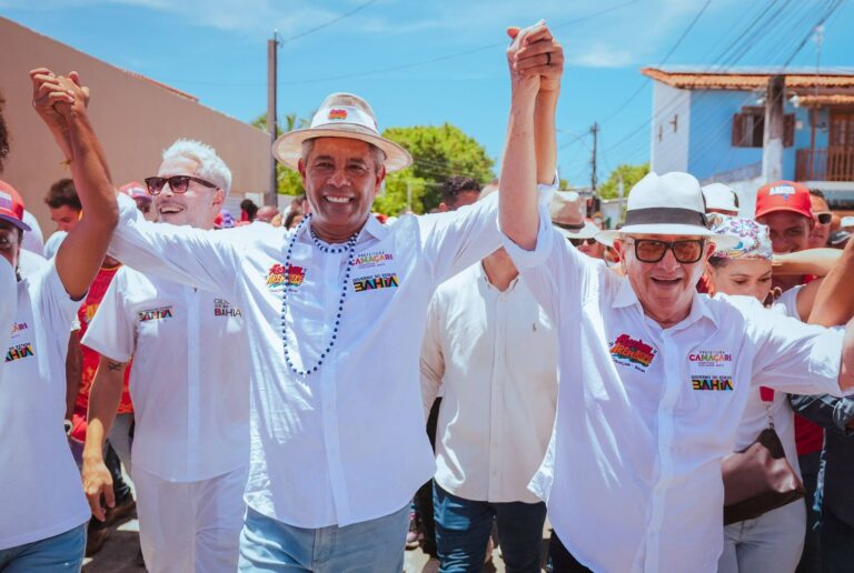 Abertura da Lavagem de Arembepe: Jerônimo e Caetano Lideram Multidão em Clima Eleitoral