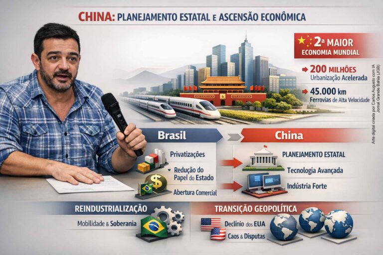 China Ignora Receita Liberal e Se Consolida Como Segunda Maior Economia do Mundo, Afirma Elias Jabbour China Ignora Receita Liberal e Se Consolida Como Segunda Maior Economia do Mundo, Afirma Elias Jabbo