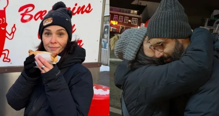 Débora Falabella Encanta com Fotos de Viagem Romântica à Islândia