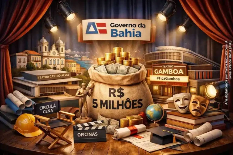 Governo da Bahia Aumenta Investimentos no Teatro com Pacote de R$ 5 milhões