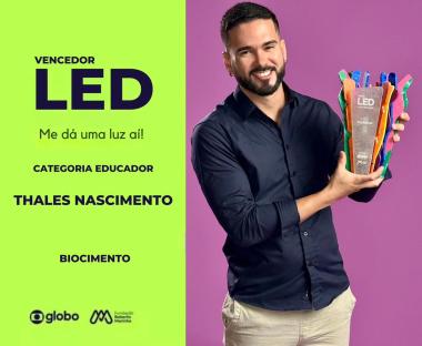 Professor da Bahia Recebe Prêmio LED e Destaca Importância da Pesquisa na Educação Professor da Bahia Recebe Prêmio LED e Destaca Importância da Pesquisa na Educação