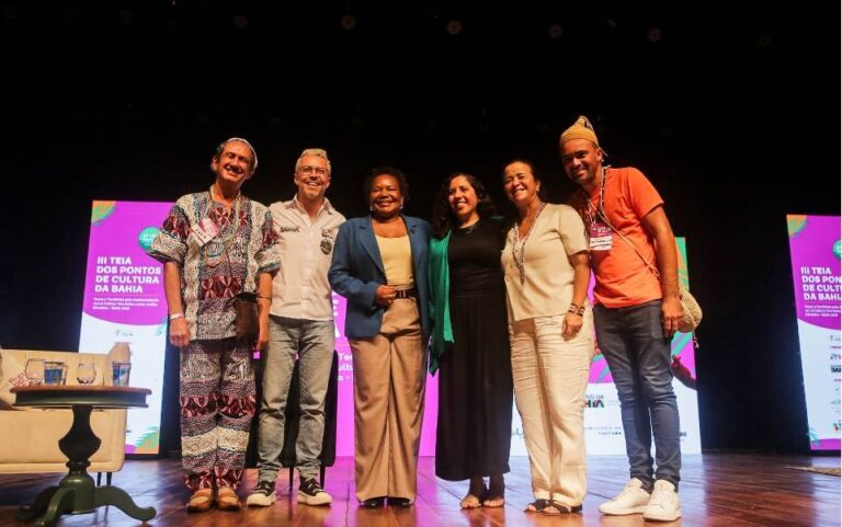 Teia Estadual dos Pontos de Cultura reúne agentes culturais na Bahia Teia Estadual dos Pontos de Cultura reúne agentes culturais na Bahia