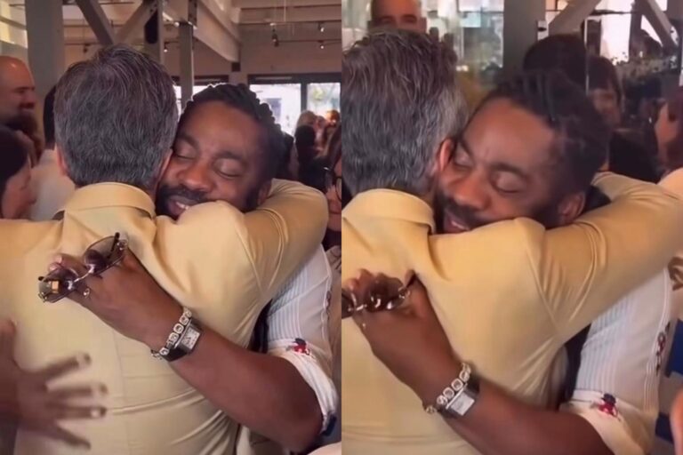 Wagner Moura e Lázaro Ramos se Encontram Emocionados Para o Oscar 2026: 'Meu Irmão'