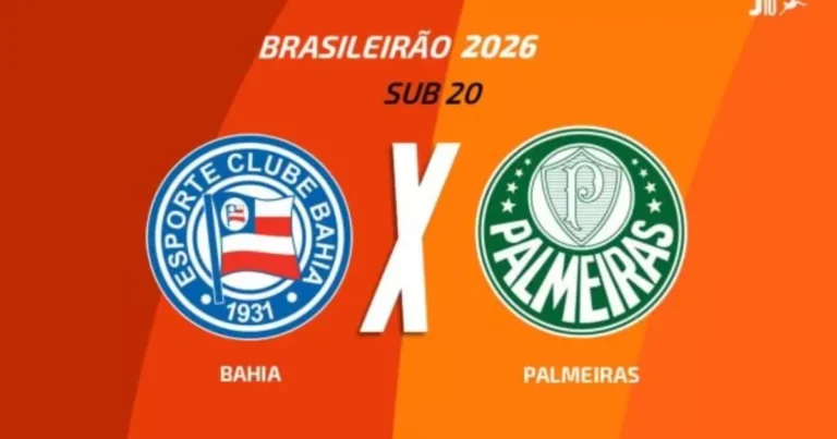 Bahia e Palmeiras se enfrentam no Sub-20: Saiba onde assistir e as escalações