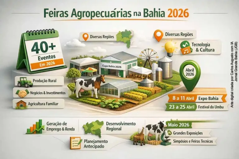 Bahia Expande Agenda do Agronegócio em 2026 com Mais de 40 Feiras e Exposições