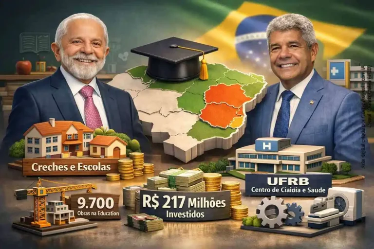Bahia Recebe 5 Novas Obras Educacionais com Investimento de R$ 18,2 Milhões Bahia Recebe 5 Novas Obras Educacionais com Investimento de R$ 18,2 Milhões