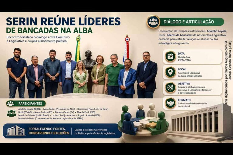 Governo Jerônimo Intensifica Articulação Política na Bahia com Reunião Estratégica