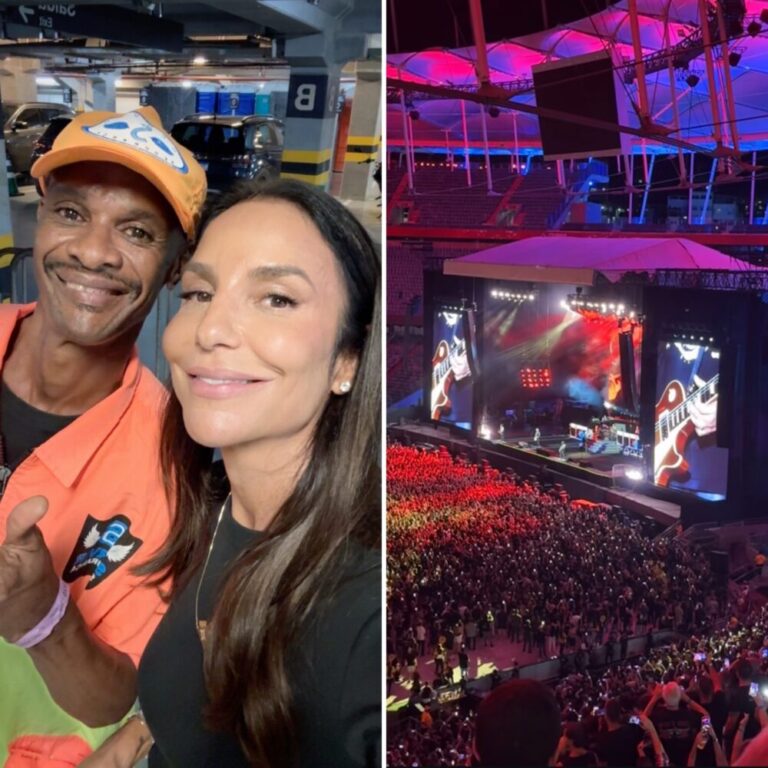Ivete Sangalo Desfruta Show do Guns N’ Roses em Salvador com Empolgação
