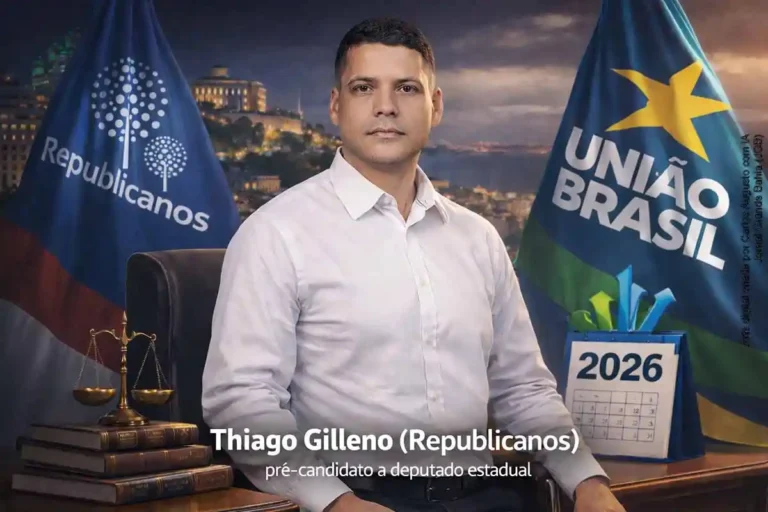 Médico Thiago Gilleno Troca PSD pelo Republicanos e se Alinha a ACM Neto para 2026 Médico Thiago Gilleno Troca PSD pelo Republicanos e se Alinha a ACM Neto para 2026