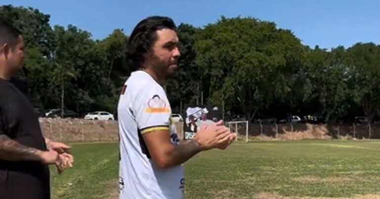 Ricardo Goulart Faz Sua Estreia na Várzea aos 34 Anos por Time Amador