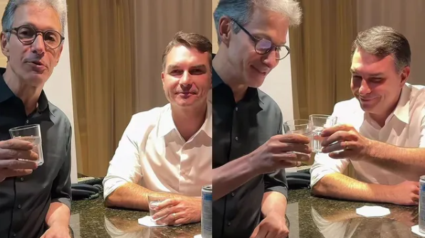 Zema Interage com Flávio Bolsonaro Sobre Vice: Humor no Cenário Político Zema Interage com Flávio Bolsonaro Sobre Vice: Humor no Cenário Político