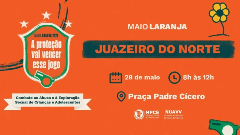 MP do Ceará promove serviços de saúde e prevenção à violência sexual em Juazeiro do Norte