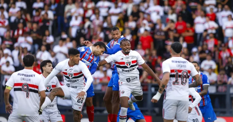 Empate Dramático: São Paulo e Bahia Terminam em 2 a 2 com Gol nos Acréscimos
