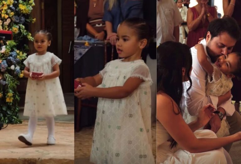 Filha de Neymar Brilha em Casamento da Tia e Encanta a Todos