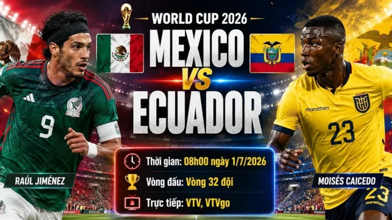 Escalação inicial de México x Equador: confronto decisivo no Estádio Azteca
