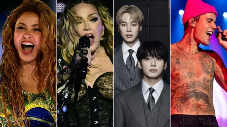 Final da Copa do Mundo 2026 reúne Tom Cruise, Madonna, Shakira e Bieber em show épico Final da Copa do Mundo 2026 reúne Tom Cruise, Madonna, Shakira e Bieber em show épico