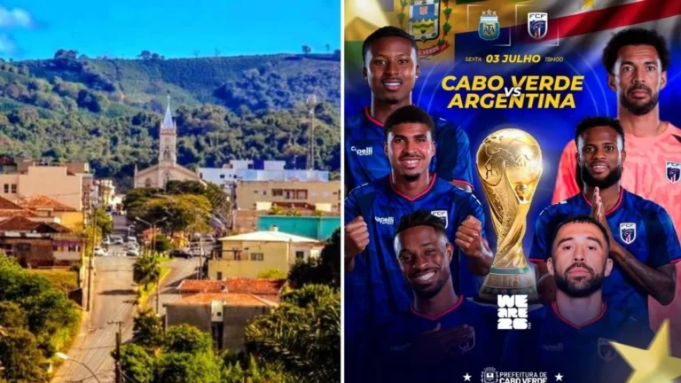 Torcida de Cabo Verde (MG) vibra com seleção cabo-verdiana nas oitavas da Copa do Mundo 2026 Torcida de Cabo Verde (MG) vibra com seleção cabo-verdiana nas oitavas da Copa do Mundo 2026